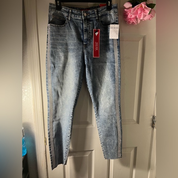Guess Denim - Guess Blue embell denim jeans